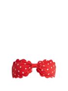 Matchesfashion.com Marysia - Antibes Bandeau Bikini Top - Womens - Red