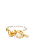Matchesfashion.com Charlotte Chesnais - Halo Sterling Silver And Gold Vermeil Bracelet - Womens - Silver Gold