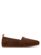 Matchesfashion.com Mulo - Shearling Lined Suede Slipper Loafer - Mens - Brown
