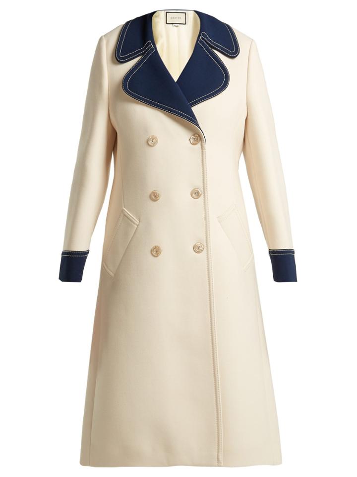 Gucci Gardenia Wool Coat