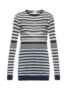 Sonia Rykiel Embellished Striped Sweater