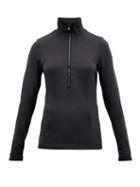 Matchesfashion.com Goldbergh - Serena Half Zip Technical Ski Sweater - Womens - Black