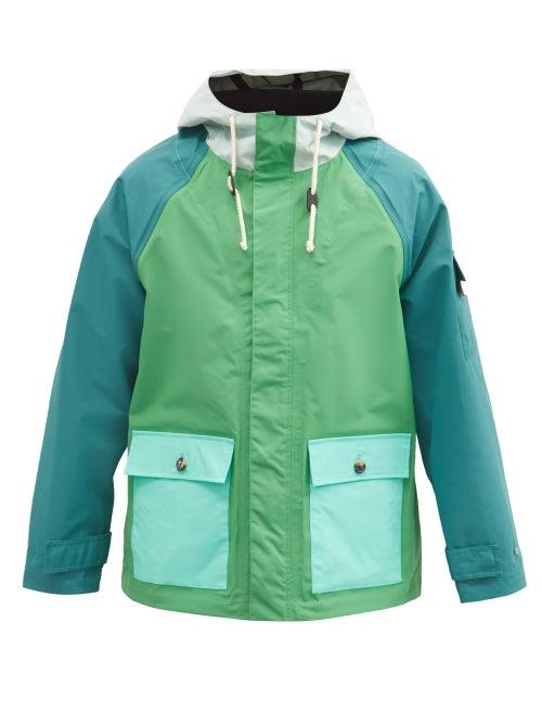 Matchesfashion.com Jw Anderson - Patch-pocket Shell Jacket - Mens - Green