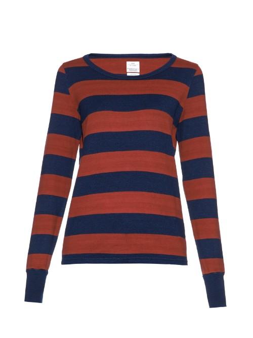 Visvim Long-sleeved Striped T-shirt