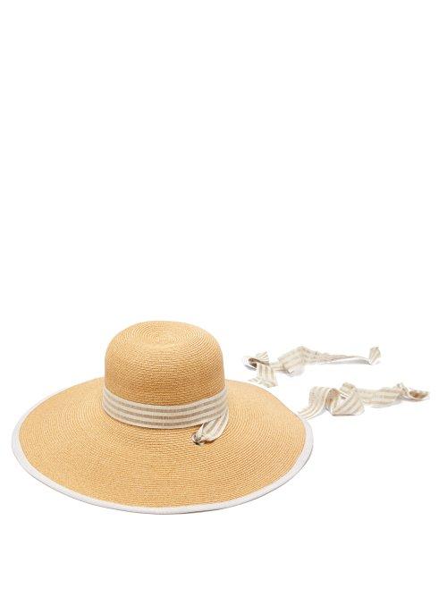 Matchesfashion.com Fil Hats - Arenal Wide Brimmed Straw Hat - Womens - White