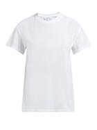 Matchesfashion.com Frame - Wear Thin Cotton Jersey T Shirt - Womens - White