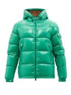 Moncler - Ecrins Quilted-down Coat - Mens - Green