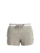 The Upside Oxford Cotton Shorts