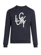 A.p.c. Lucky-print Crew-neck Sweater