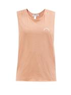 The Upside - Ava Twisted Cotton-blend Tank Top - Womens - Pink