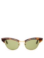 Gucci Embellished Cat-eye Sunglasses