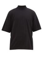 Matchesfashion.com Acne Studios - Esco Crew-neck Cotton T-shirt - Mens - Black