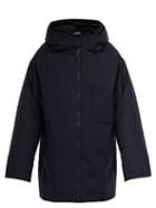 Matchesfashion.com Jil Sander - Hooded Padded Cotton Coat - Mens - Black