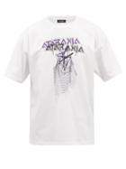 Raf Simons - Ataraxia-print Cotton-jersey T-shirt - Mens - White