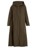 S Max Mara Long-line Hooded Parka