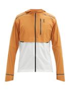 Matchesfashion.com On - Hooded Technical-shell Jacket - Mens - Orange Multi