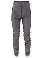 The Row - Ensley Tulle Leggings - Womens - Black