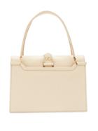 Matchesfashion.com Dolce & Gabbana - Ingrid Small Lizard Effect Leather Bag - Womens - Nude