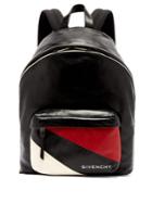 Givenchy Urban Striped-pocket Leather Backpack