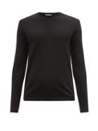Jil Sander - Cotton-jersey Long-sleeved Top - Mens - Black
