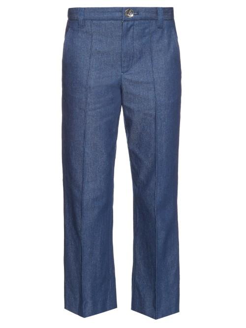 Marc Jacobs Bowie Mid-rise Cropped Jeans