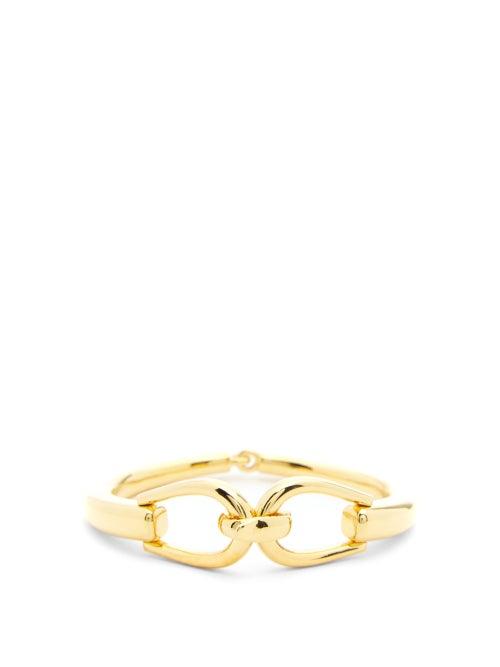 Matchesfashion.com Sophie Buhai - 18kt Gold-vermeil Horse Bit Cuff - Womens - Gold