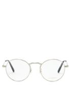 Oliver Peoples - Round Metal Glasses - Mens - Silver