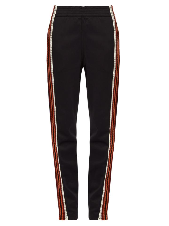 Wales Bonner Palms Contrast-stripe Track Pants