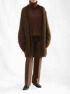 The Row - Linares Oversized Cardigan - Womens - Brown