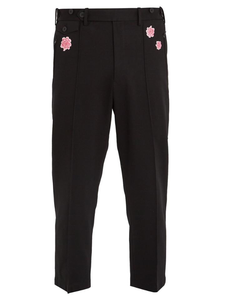 Y-3 X James Harden Floral-print Cotton-blend Trousers