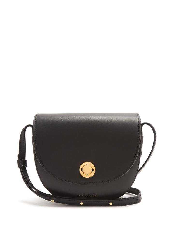 Mansur Gavriel Mini Saddle Leather Cross-body Bag