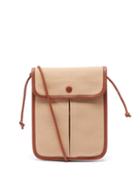 Ladies Bags Hereu - Terra Organic-cotton Canvas Cross-body Bag - Womens - Beige Multi