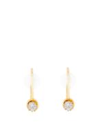 Colville Small Hoop And Stone Earrings