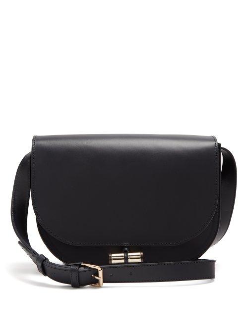 Matchesfashion.com A.p.c. - June Leather Cross Body Bag - Womens - Navy