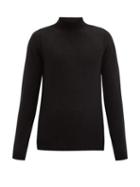 Matchesfashion.com Rick Owens - High-neck Cashmere-blend Sweater - Mens - Black