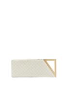 Matchesfashion.com Bottega Veneta - Baguette Intrecciato Leather Clutch - Womens - Beige Gold