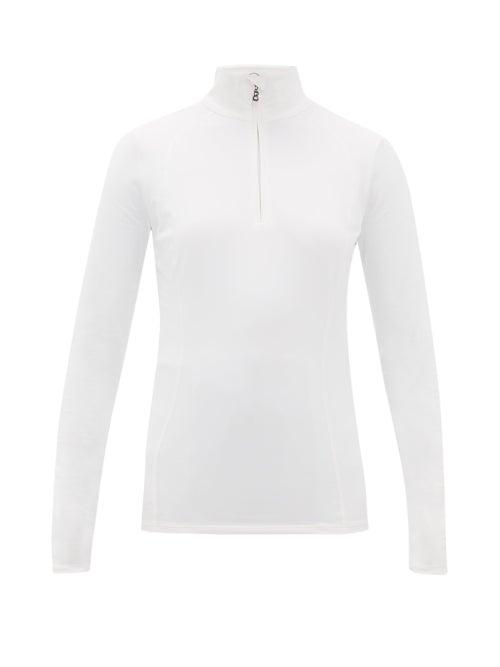 Matchesfashion.com Bogner - Madita Half Zip Thermal Top - Womens - White