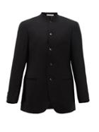 Matchesfashion.com Umit Benan B+ - Stand-collar Crepe Jacket - Mens - Black