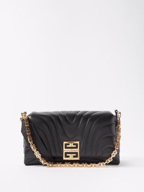 Givenchy - 4g-chain Quilted Leather Shoulder Bag - Womens - Black