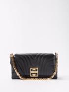 Givenchy - 4g-chain Quilted Leather Shoulder Bag - Womens - Black