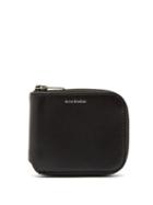 Matchesfashion.com Acne Studios - Kei S Leather Zip Around Wallet - Mens - Black
