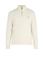 Polo Ralph Lauren Half-zip Wool-blend Sweater