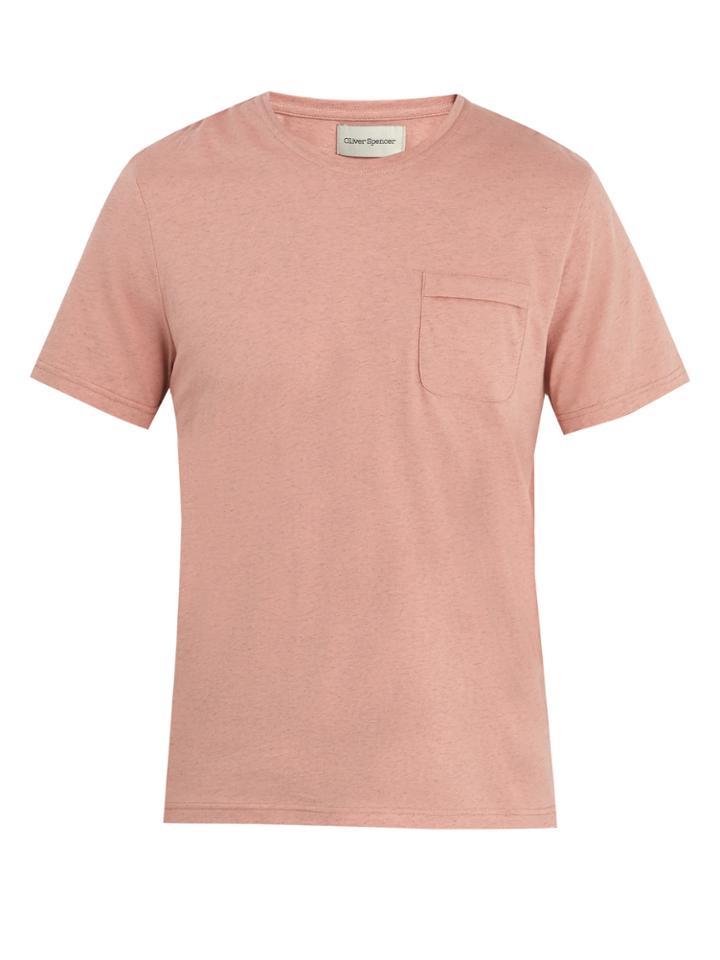 Oliver Spencer Crew-neck Cotton-jersey T-shirt