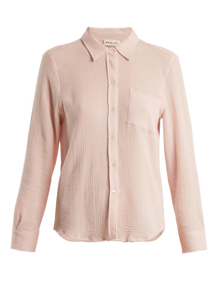 Masscob Patch-pocket Cotton Shirt