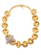 Begum Khan - Tortoise Crystal & 24kt Gold-plated Necklace - Womens - Gold Multi