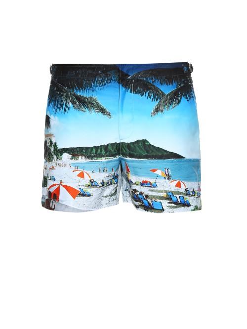 Orlebar Brown Setter Photographic-print Swim Shorts