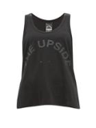 Matchesfashion.com The Upside - Logo Print Dri Release Tank Top - Womens - Black