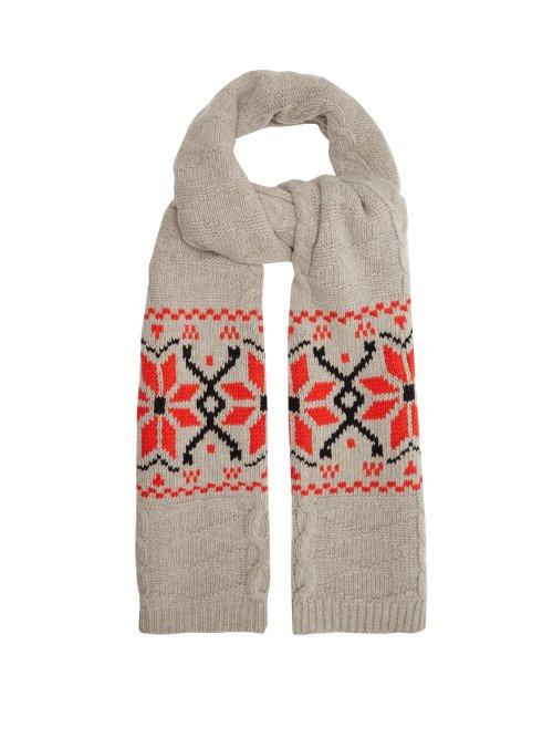 Matchesfashion.com Weekend Max Mara - Garante Scarf - Womens - Beige