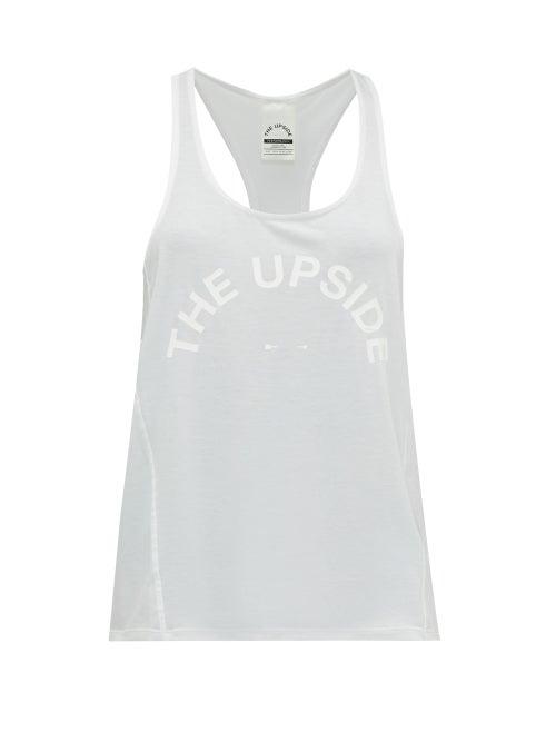 Matchesfashion.com The Upside - Scarlette Dri Release Jersey Tank Top - Womens - White
