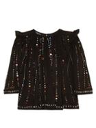 Isabel Marant Fordon Galaxy-embroidered Top